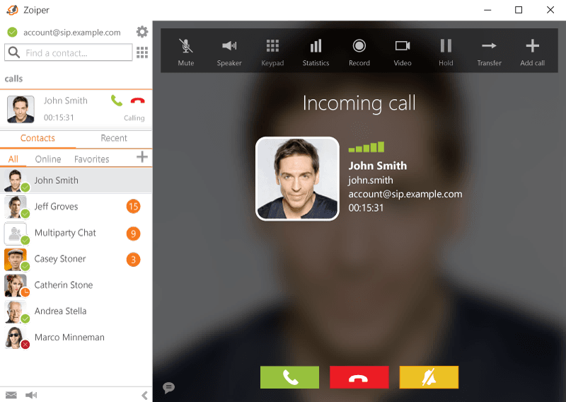 Audio Call