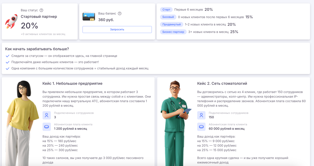 Партнёрский кабинет